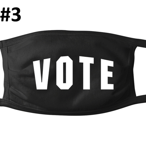 5⭐ VOTE 100% Cotton Jersey Adult Mask - Picture 4 of 10